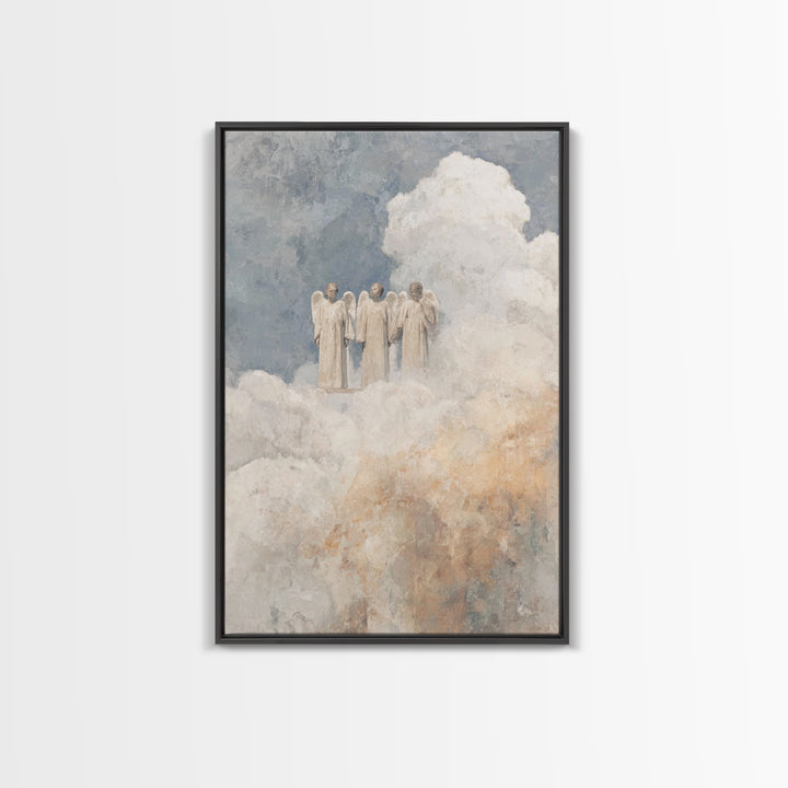 Ascension Grace – Framed Canvas Print – Christian Art – Christian Wall Art – Vintage Christian Art – Christian Art Canvas – Large Christian