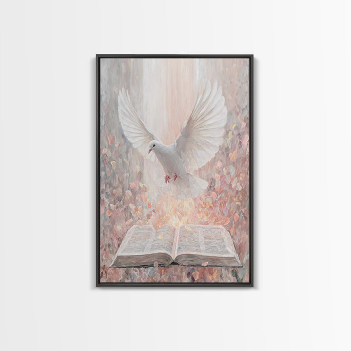 Graceful Promise – Framed Canvas Print – Christian Art Canvas – Christian Wall Art – Modern Christian Art – Christian Gift Ideas – Christma