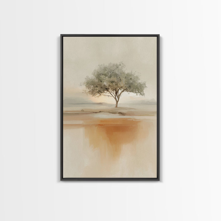 Rooted In Hope | Framed Canvas Print | Christian Wall Art | Christian Art Canvas | Unique Christian Art | Christian Decor | Subtle Christia
