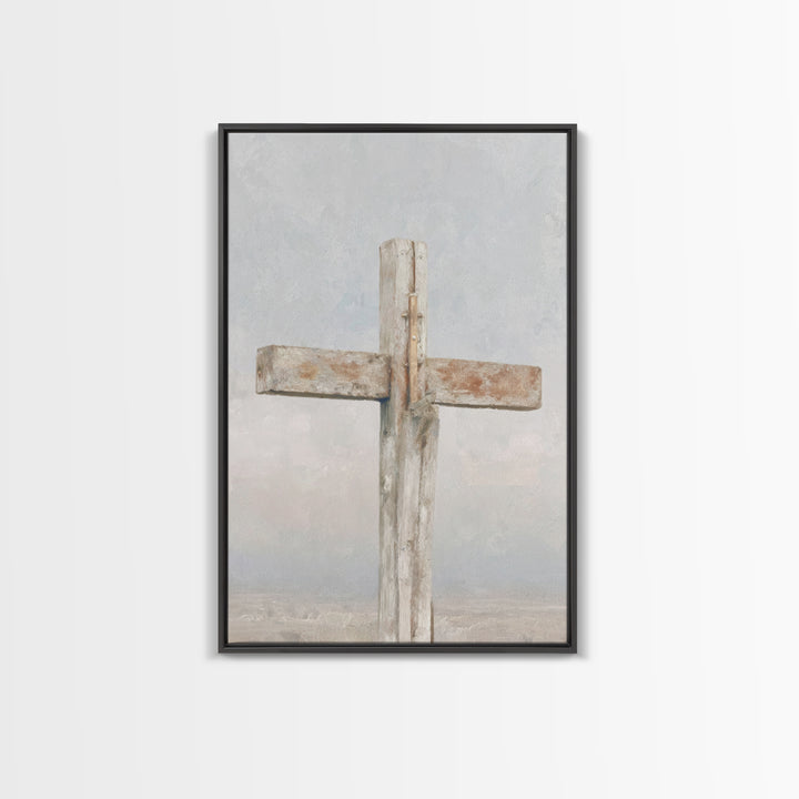 Pure Redemption Light | Framed Canvas Print | Christian Art Canvas | Christian Wall Art | Minimalist Christian Art | Christian Paintings |