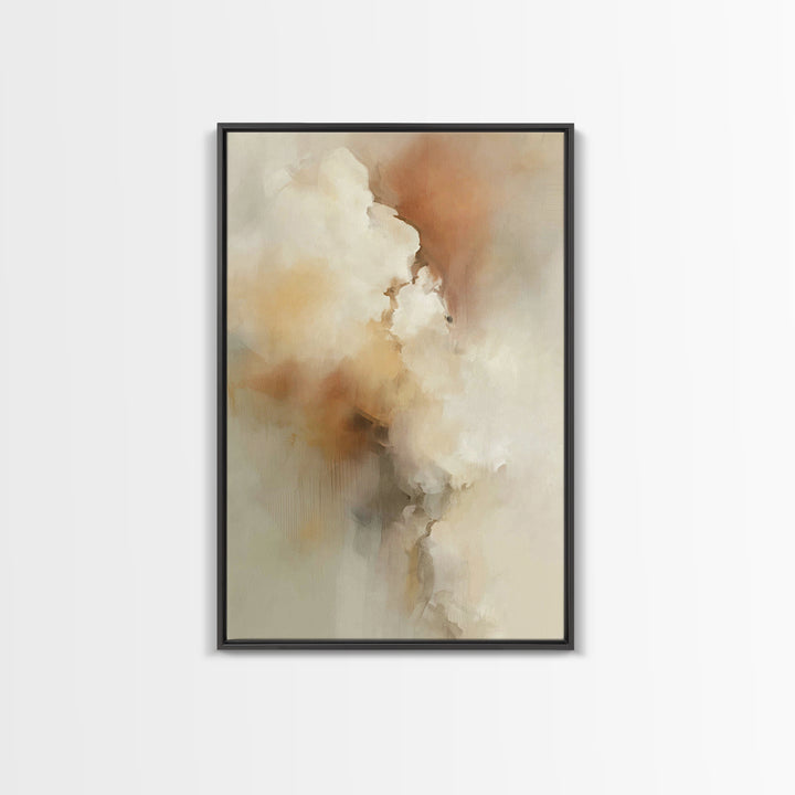 Celestial Drift – Framed Canvas Print – Christian Art Canvas – Abstract Christian Art – Christian Wall Art – Christian Decor – Christian Gi