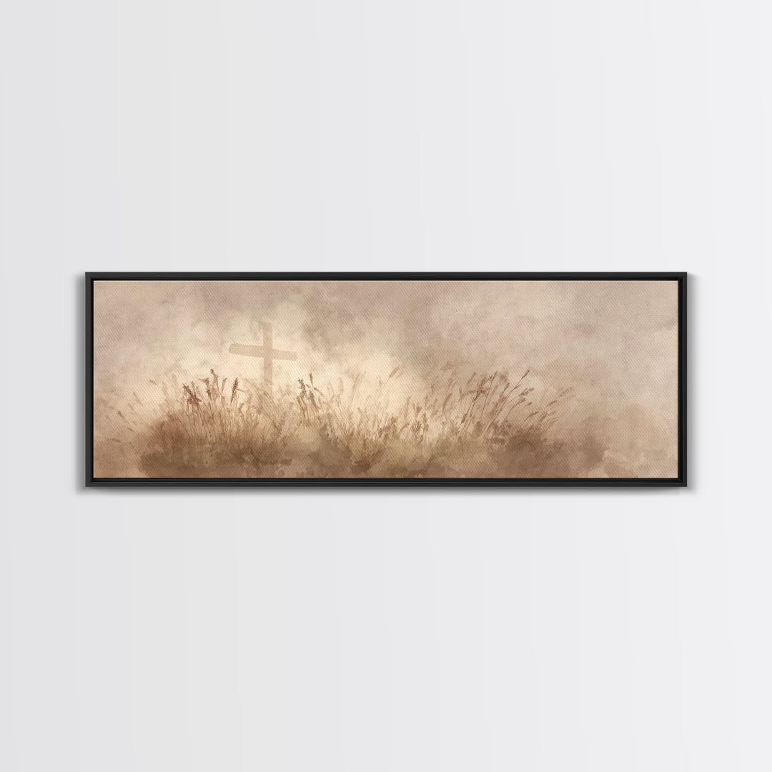 Path To Glory | Framed Canvas Print | Christian Wall Art | Christian Art Canvas | Extra Wide Art | Christian Gift