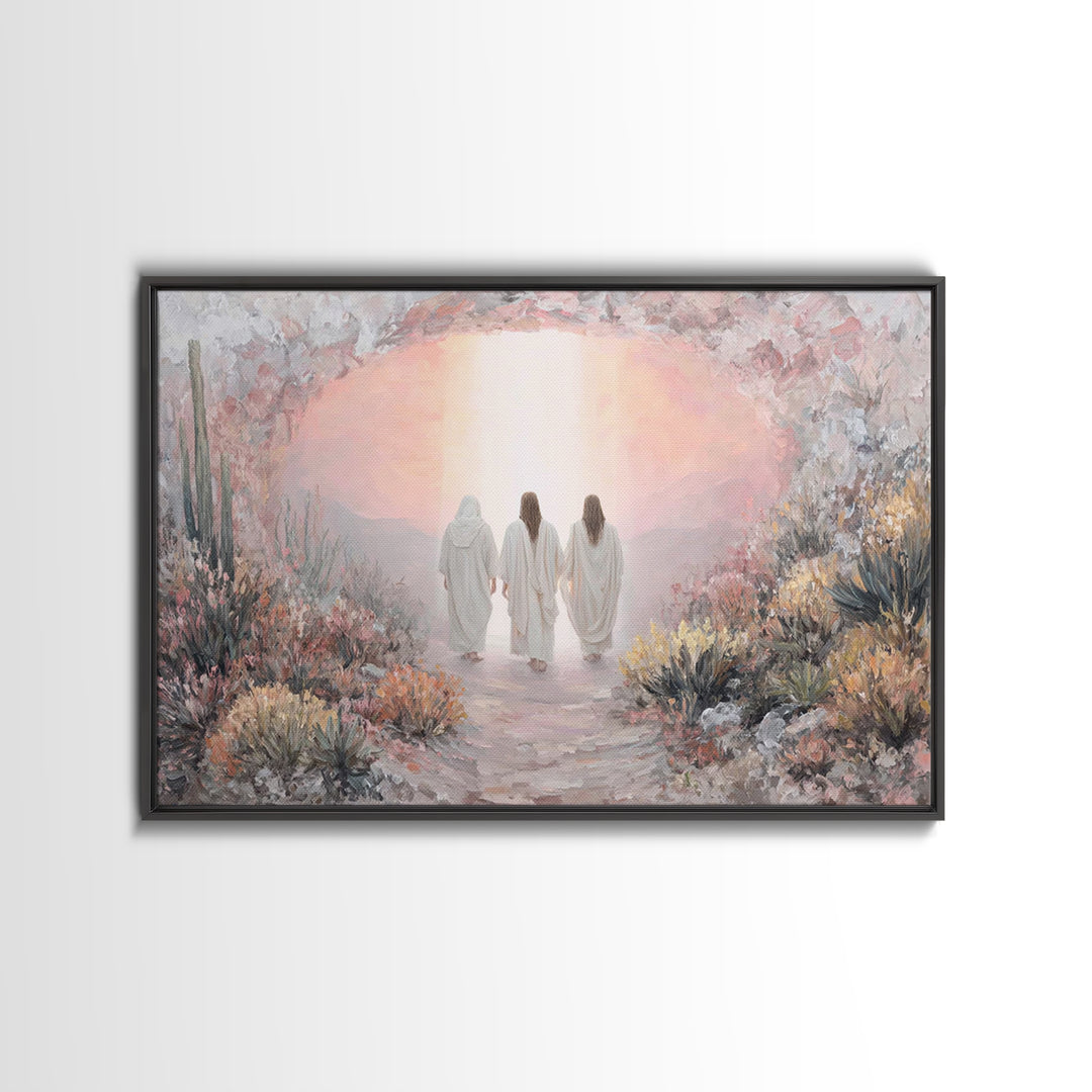 Path Of Glory – Framed Canvas Print – Christian Art Canvas – Christian Wall Art – Christmas Art – Christian Painting – Christian Gift Ideas