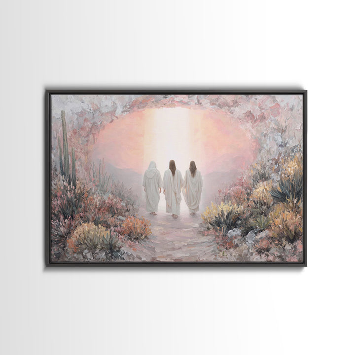Path Of Glory – Framed Canvas Print – Christian Art Canvas – Christian Wall Art – Christmas Art – Christian Painting – Christian Gift Ideas