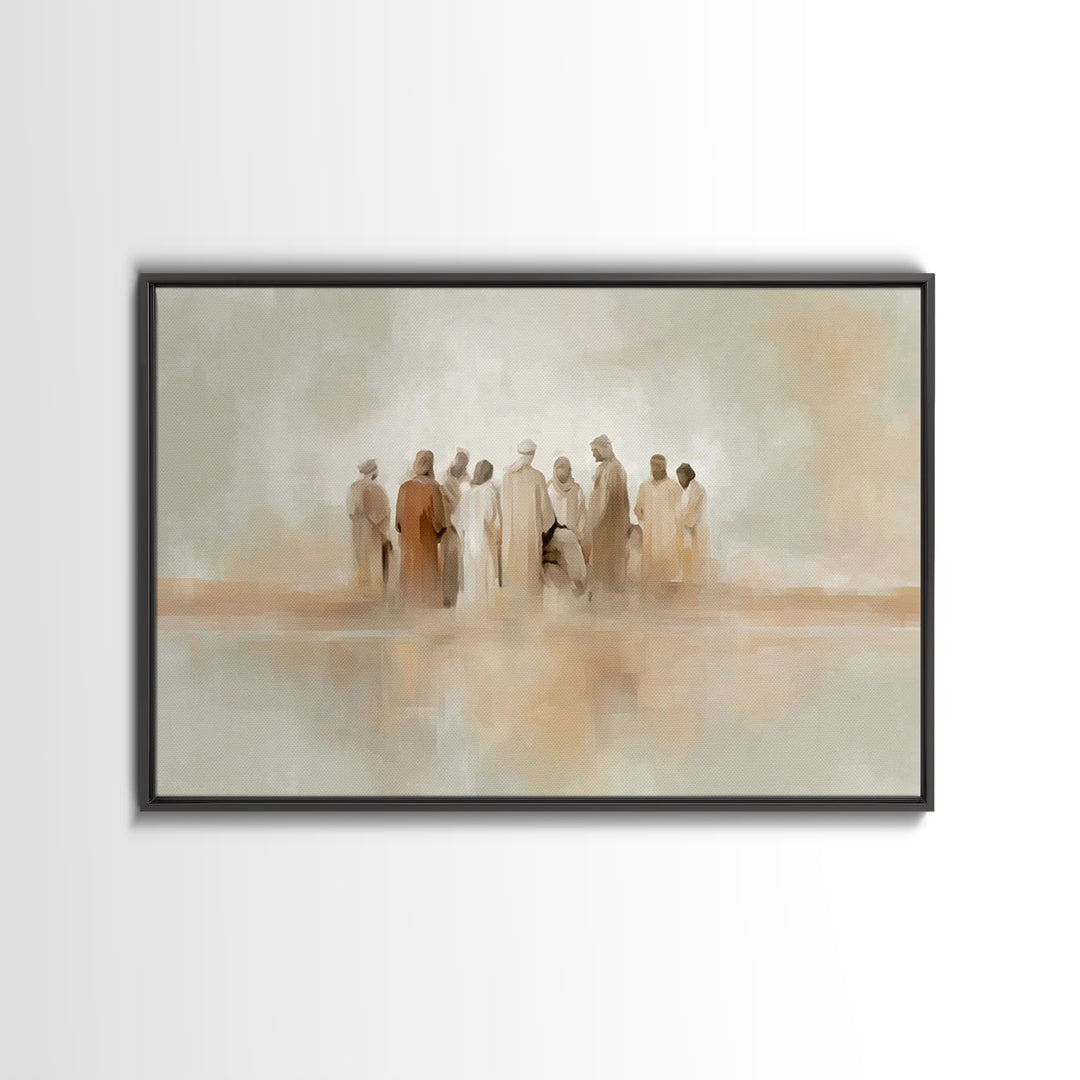 Cathedral Journey – Framed Canvas Print – Christian Wall Art – Christian Art Canvas – Christian Painting – Christian Decor – Large Christia