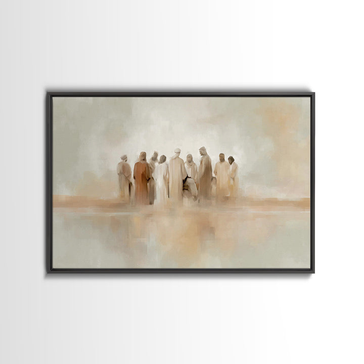 Cathedral Journey – Framed Canvas Print – Christian Wall Art – Christian Art Canvas – Christian Painting – Christian Decor – Large Christia
