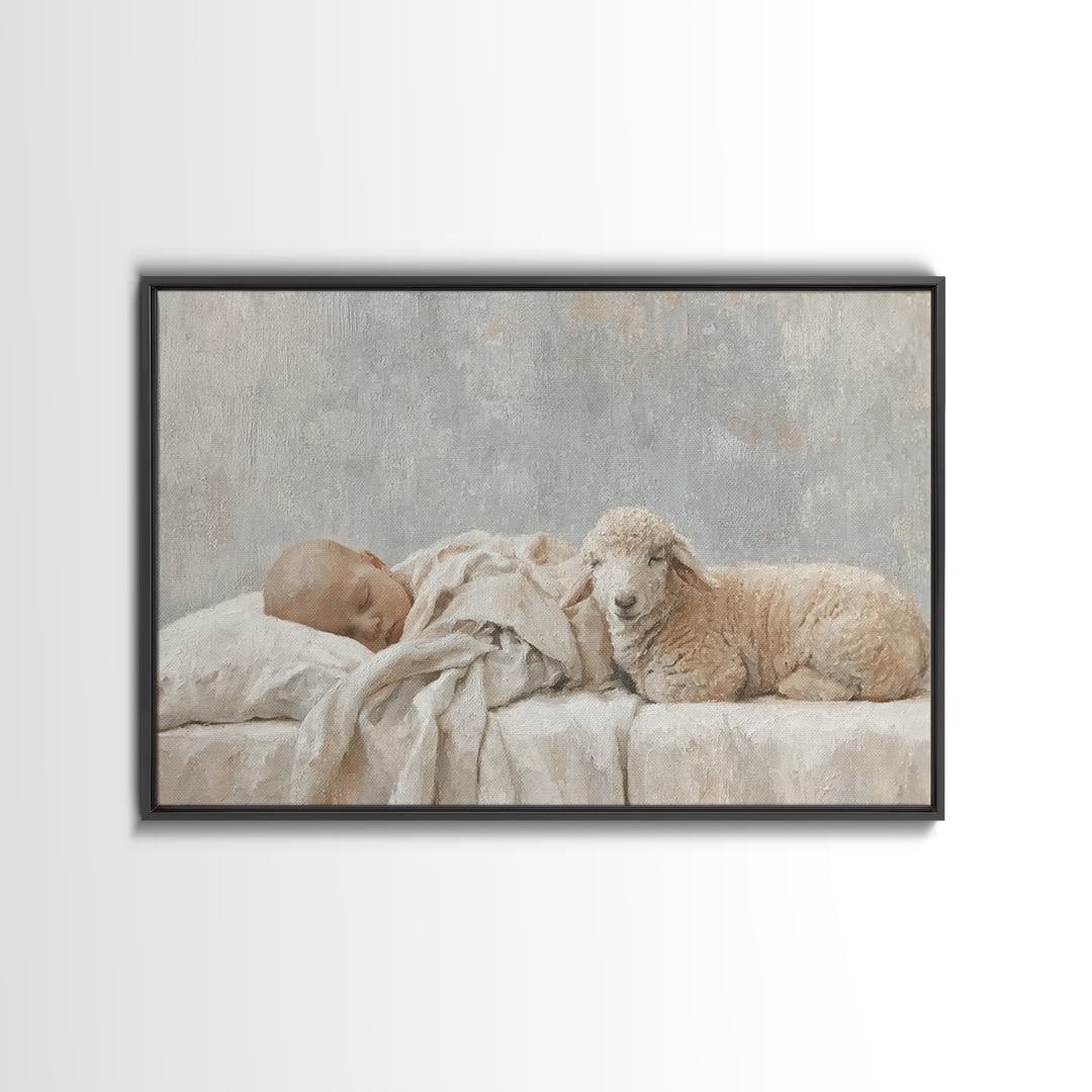 Softest Mercy – Framed Canvas Print – Christian Wall Art – Subtle Christian Art – Christian Art Canvas – Christian Art Print – Christian Ch