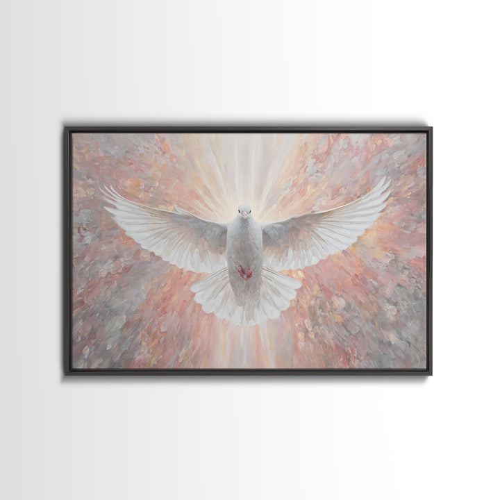 Light Of Hope | Framed Canvas Print | Christian Art | Christian Wall Art | Christian Canvas | Christian Christmas Art | Christian Decor