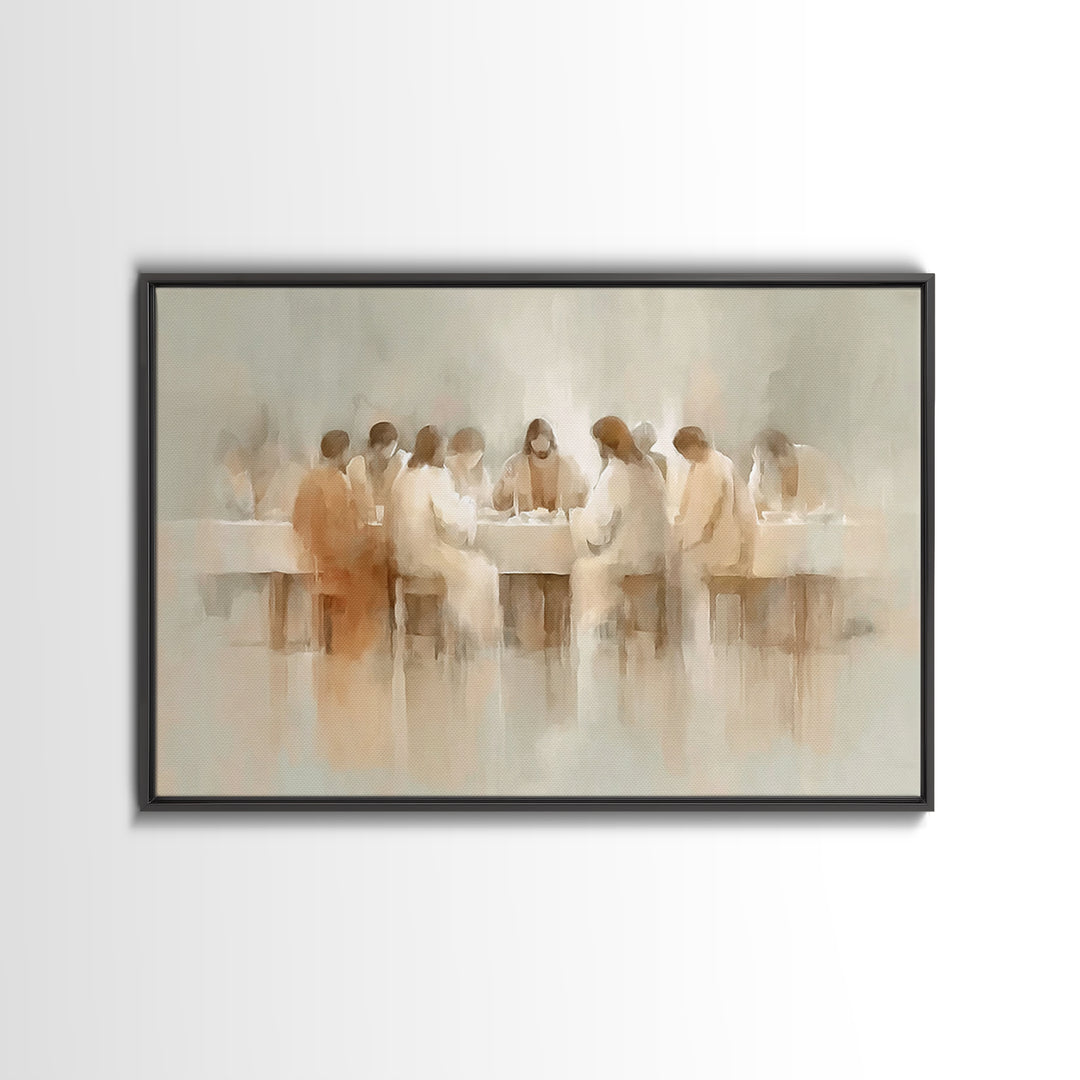 Meadow Of Faith – Framed Canvas Print – Christian Wall Art – Christian Art Canvas – Subtle Christian Art – Christian Decoration – Christian