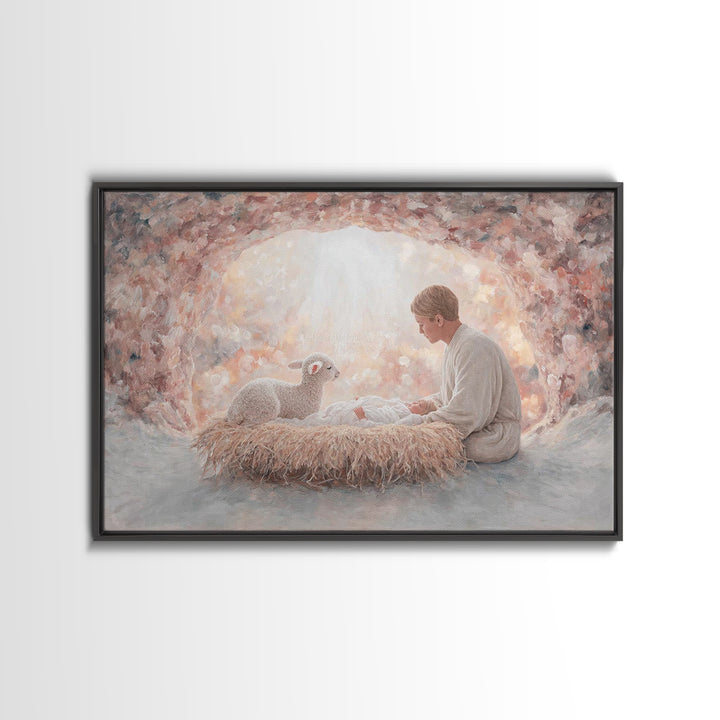 Hands Of Glory – Framed Canvas Print – Christian Art – Christian Wall Art – Unique Christian Art – Christian Art Canvas – Christian Art Wor