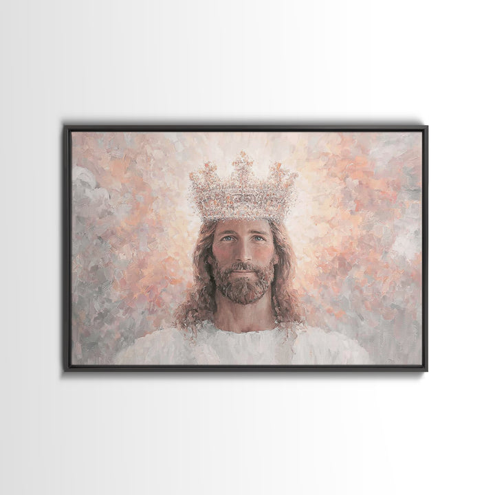 Sovereign Grace | Framed Canvas Print | Christian Wall Art | Christian Art Canvas | Modern Christian Painting | Christian Gift | Jesus Art