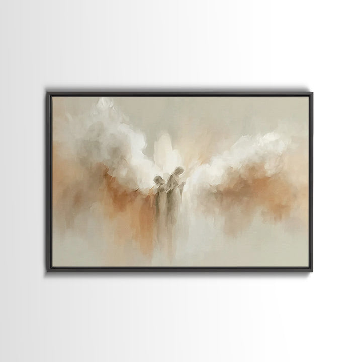 Ascension Radiance – Framed Canvas Print – Christian Wall Art – Christian Art – Christian Art Canvas – Christian Decor – Christian Christma