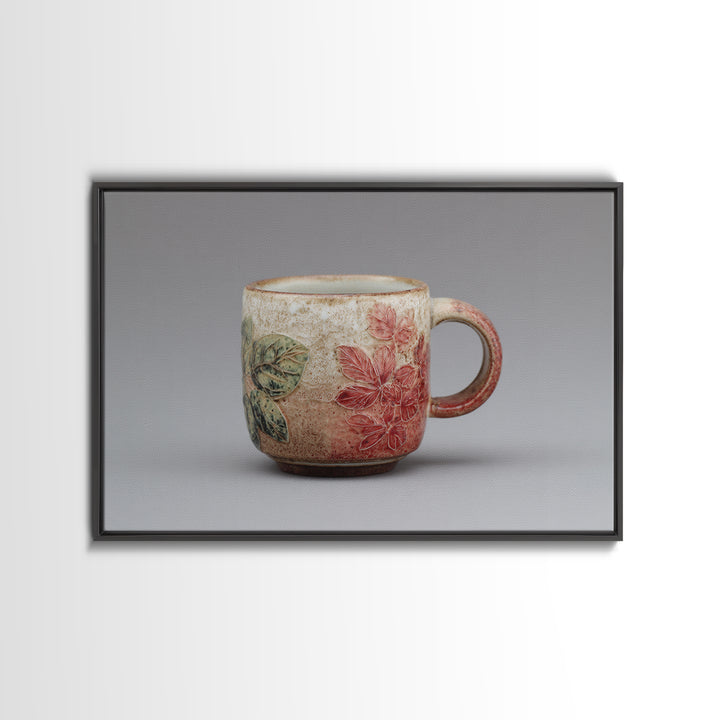 Espresso Cup with Rising Steam and Warm Canvas Print, Coffee Shop Art, Modern Decor, Cafe Decor, Fine Art, Cafe, Wall Decor, CSA-3x2-53