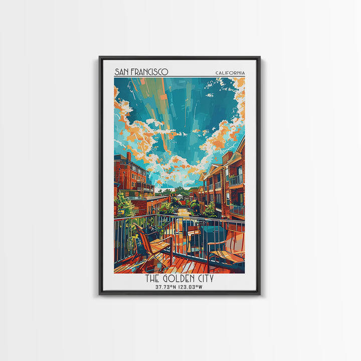 Sandy Springs Travel Poster, Canvas Print, City Travel Poster, Vintage City Poster, Fine Art Print, City Illustration, Landscape Art