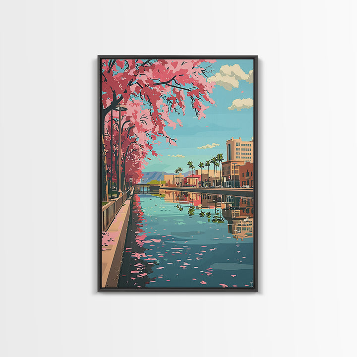 Mesa Travel Poster, Canvas Print, Travel Prints, Landscape Art, Home Decor, Travel Art Print, Gallery Wall Set, Living Room Wall Art