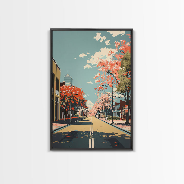 Mesquite Travel Poster, Canvas Print, Retro Wall Art, Travel Print, Poster Print, Vintage City Poster, Minimalist Poster, Poster Art
