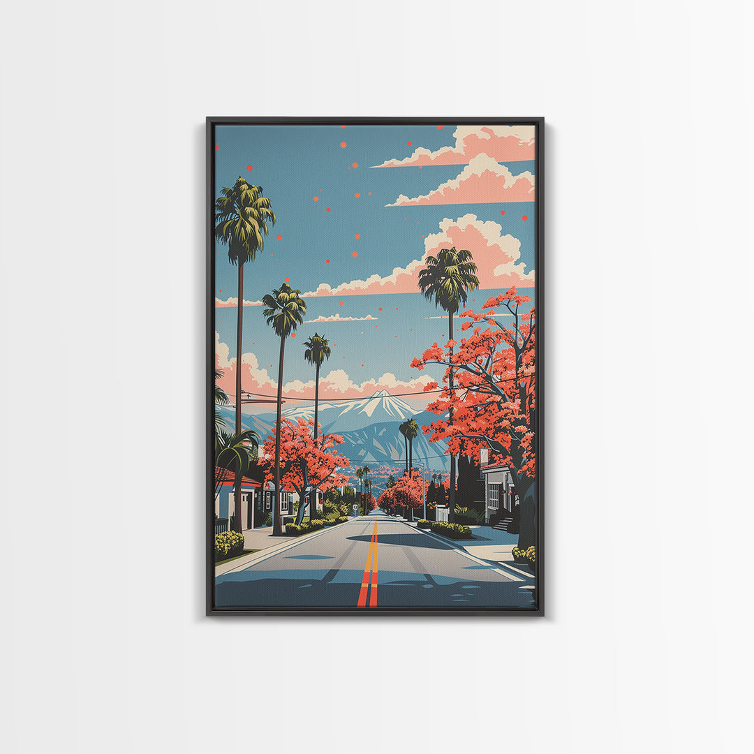 Murrieta Travel Poster, Canvas Print, Poster Print, Travel Wall Art, Travel Print, Art Print, Home Office Decor, Retro Travel Poster