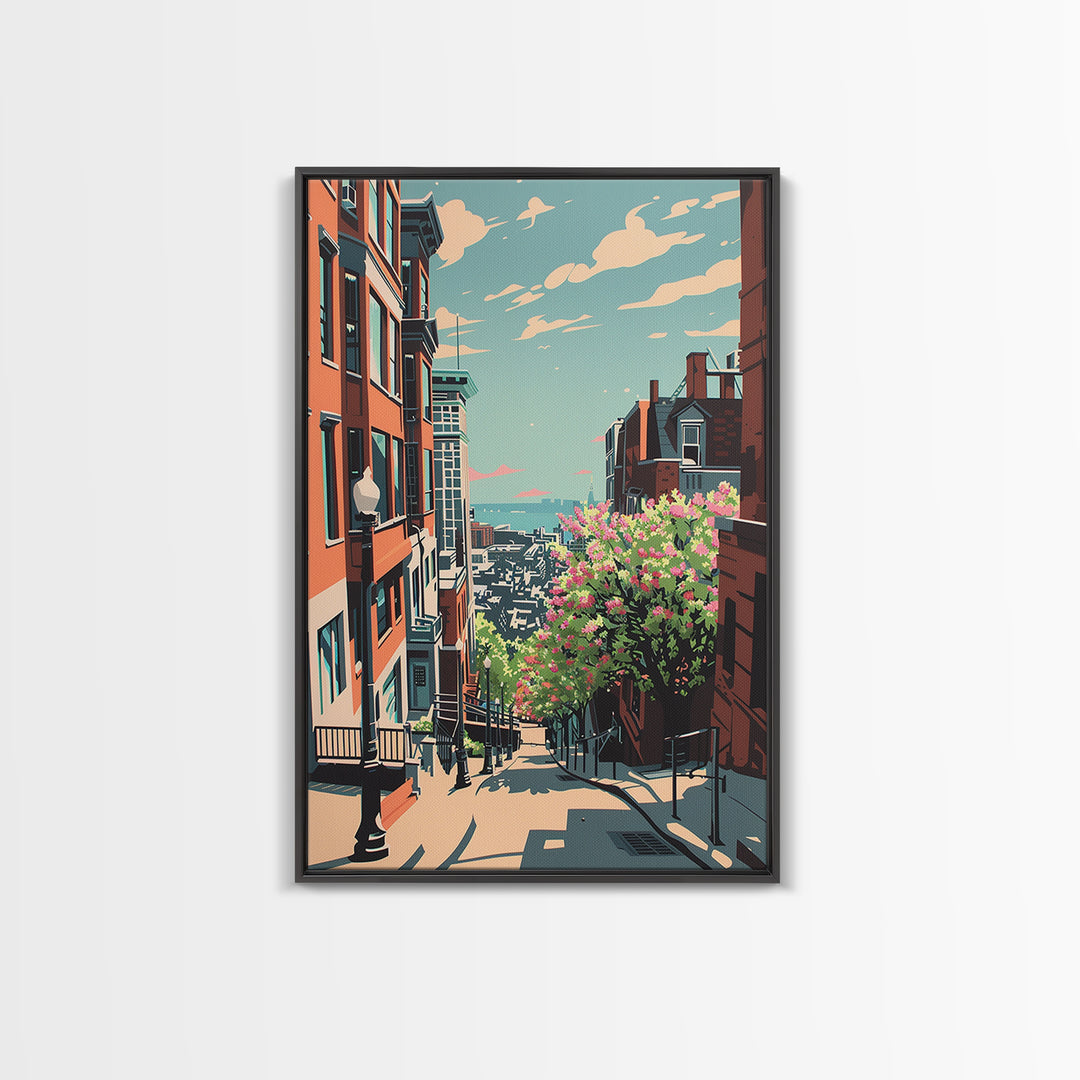 Stamford Travel Poster, Canvas Print, City Travel Poster, Travel Wall Art, Travel Decor, Landscape Art, Poster Print, Travel Posters