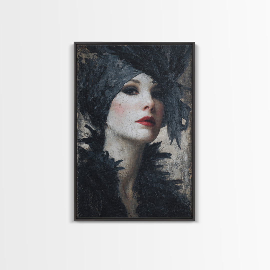 Storm Clouds over an Abandoned Field Canvas Print, Dark Art, Digital Art, Living Room Decor, Nocturne, Unique Wall Decor, DAR-2x3-70