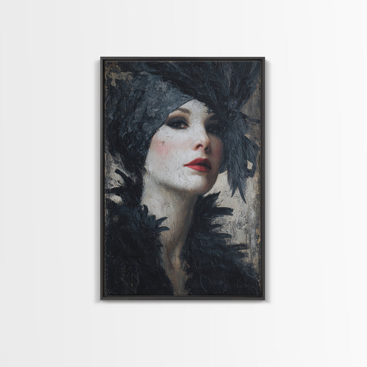 Storm Clouds over an Abandoned Field Canvas Print, Dark Art, Digital Art, Living Room Decor, Nocturne, Unique Wall Decor, DAR-2x3-70