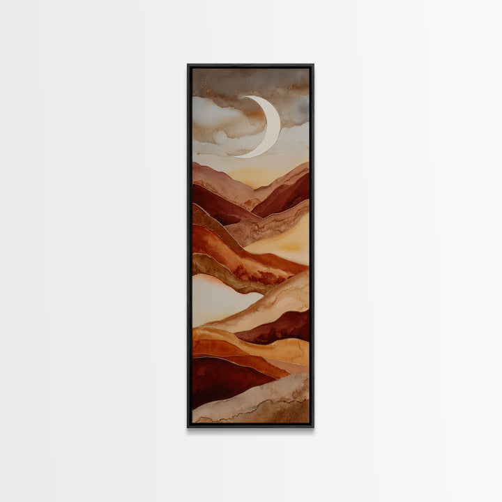 Wind Carved Dune Patterns from Above Canvas Print, Desert Art, Landscape Art, Southwestern Decor, Fine Art, Desert, Art Print, DES-1x3-56
