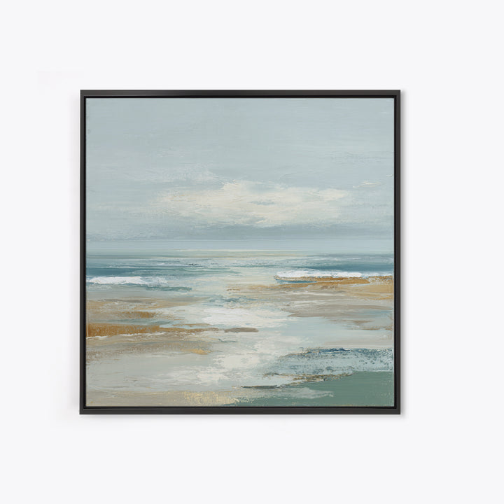 Quiet Coastal Dunes Canvas Print, Dental Office Art, Dental, Office Decor, Oil Painting, Calm, Tooth Art, Dentistry Art, DOA-1x1-22