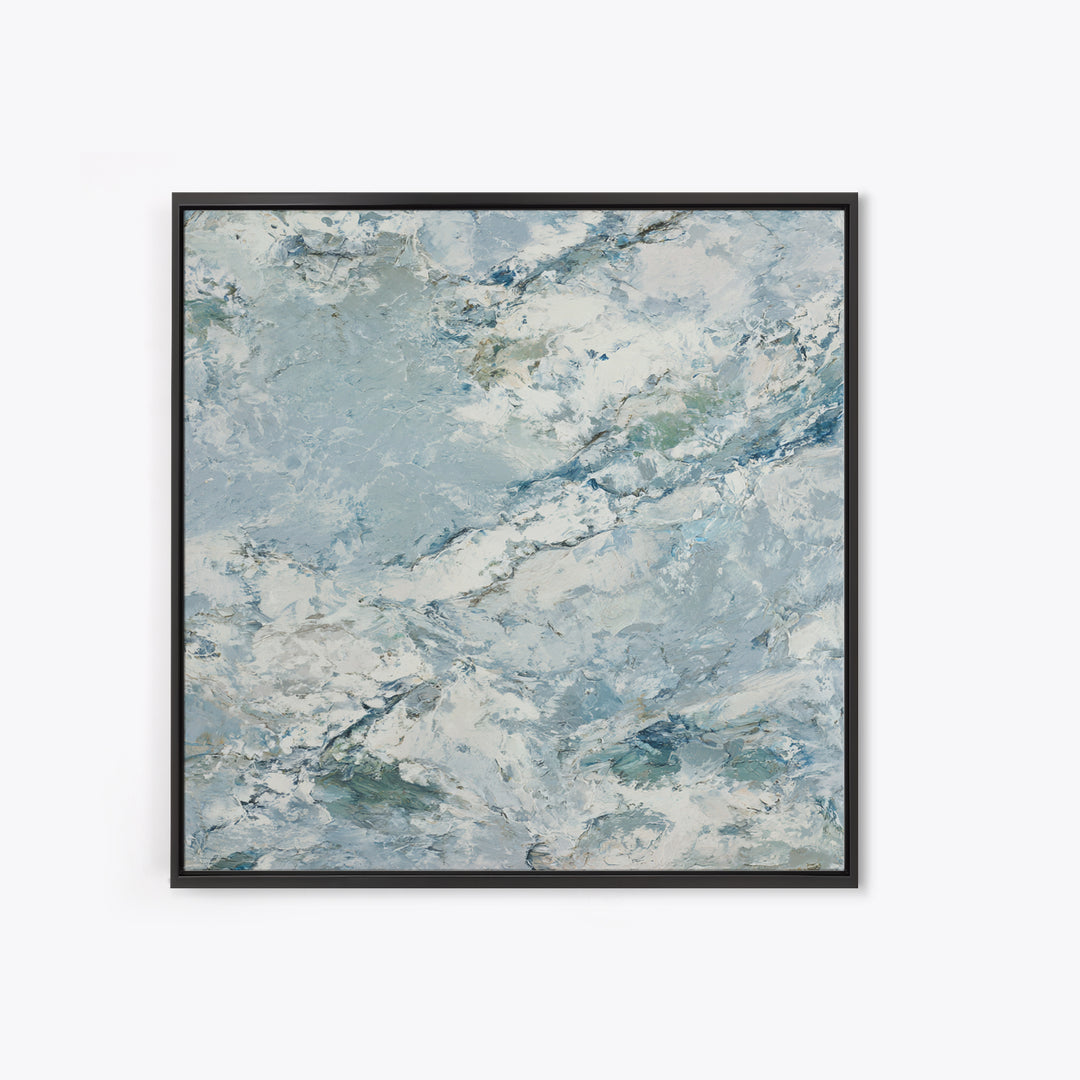 Clean Marble Texture Framed Canvas Print, Dental Office Art, Wall Art, Office Decor, Fine Art, Calm, Dental Office Decor, DOA-1x1-48