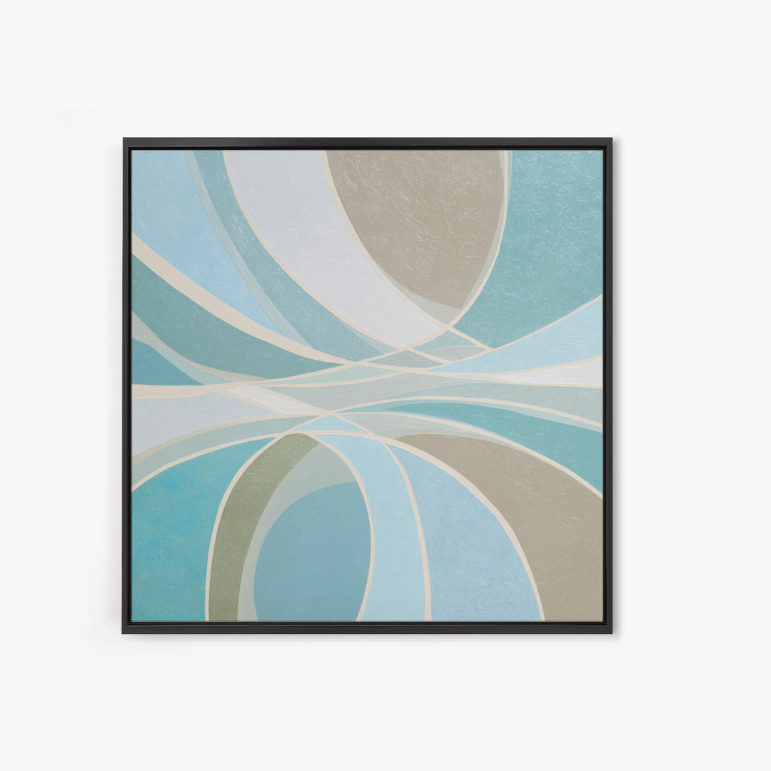 Minimal Smile Curve Abstract Canvas Print, Dental Office Art, Medical Art, Office Decor, Abstract Art, Calm, Medical Office Art, DOA-1x1-5