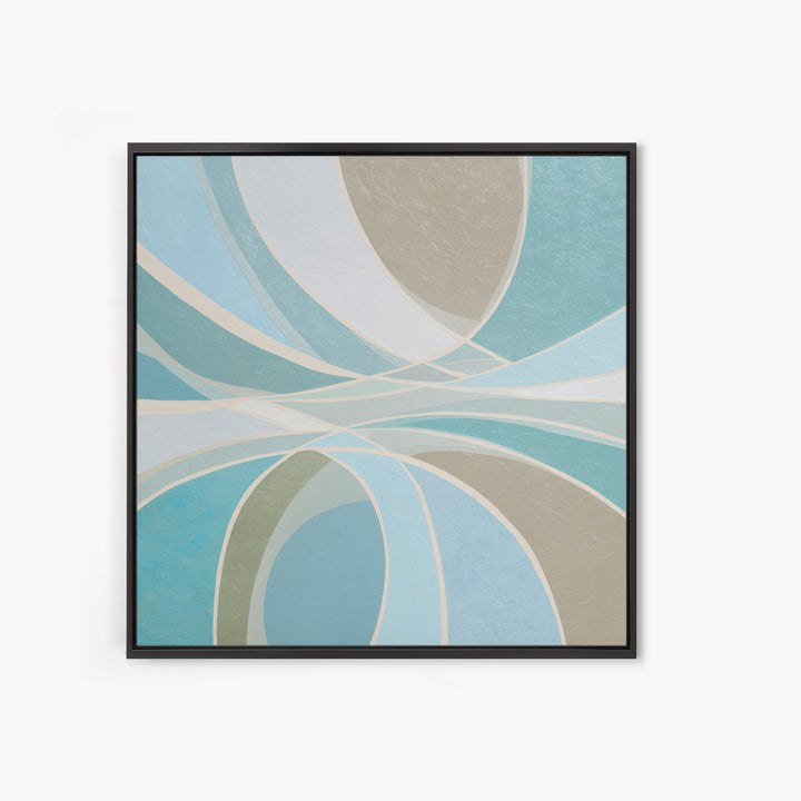 Minimal Smile Curve Abstract Canvas Print, Dental Office Art, Medical Art, Office Decor, Abstract Art, Calm, Medical Office Art, DOA-1x1-5