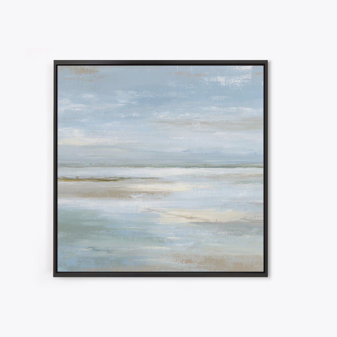 Quiet Coastal Dunes Framed Canvas Print, Dental Office Art, Dental Hygiene, Office Decor, Fine Art, Calm, Medical Office Art, DOA-1x1-70