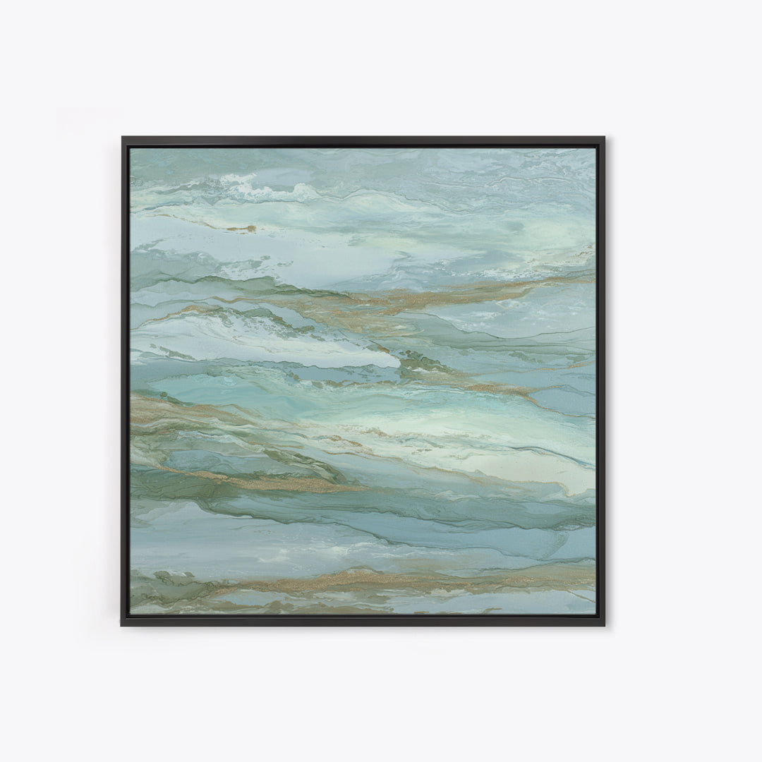 Clean Marble Texture Framed Canvas Print, Dental Office Art, Dentistry Art, Office Decor, Abstract Art, Calm, Fine Art Print, DOA-1x1-72