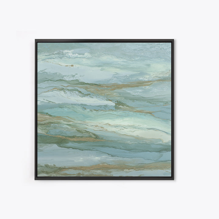 Clean Marble Texture Framed Canvas Print, Dental Office Art, Dentistry Art, Office Decor, Abstract Art, Calm, Fine Art Print, DOA-1x1-72