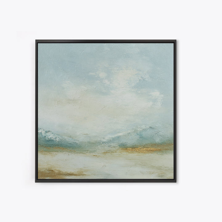 Gentle Mountain Landscape Canvas Print, Dental Office Art, Dental Hygienist, Office Decor, Fine Art, Calm, Statement Artwork, DOA-1x1-76