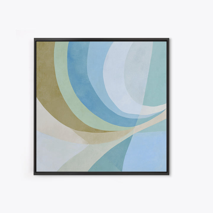 Minimal Smile Curve Abstract Canvas Print, Dental Office Art, Office Decor, Fine Art, Calm, Art Print, Room Decor, DOA-1x1-77