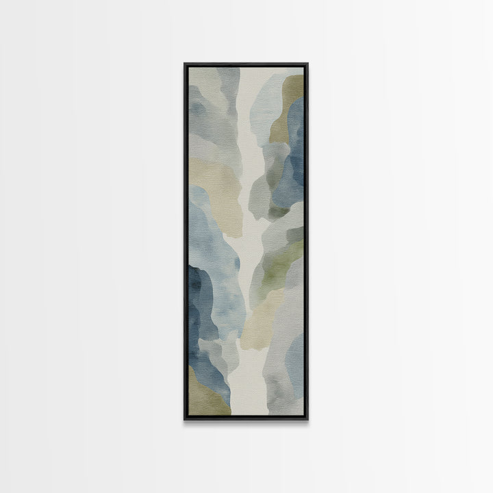 Minimal Line Faces Canvas Print, Dental Office Art, Poster, Office Decor, Fine Art, Calm, Dental Art, Digital Artwork, DOA-1x3-100