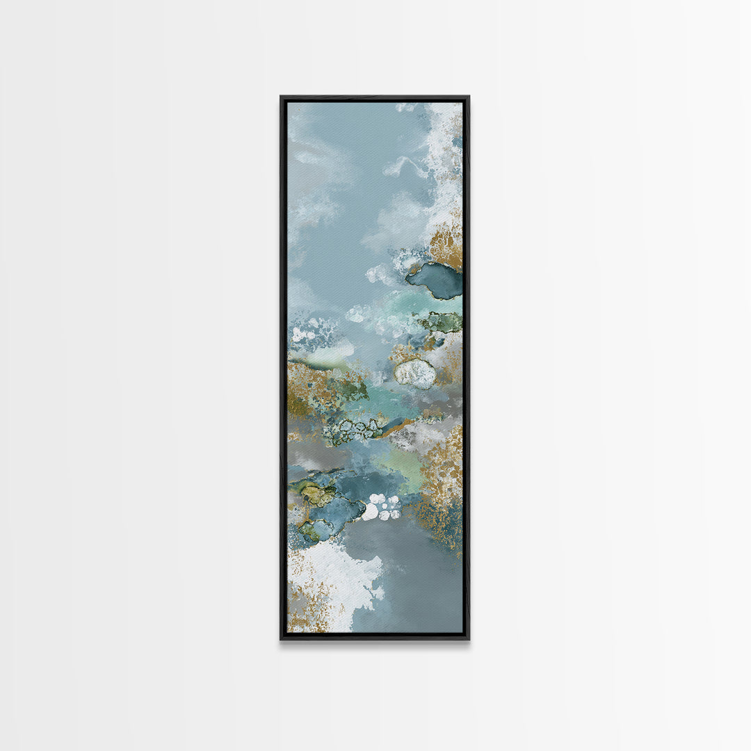 Playful Tooth Shaped Character Canvas Print, Dental Office Art, Medical Office Decor, Office Decor, Calm, Medical Office Art, DOA-1x3-42