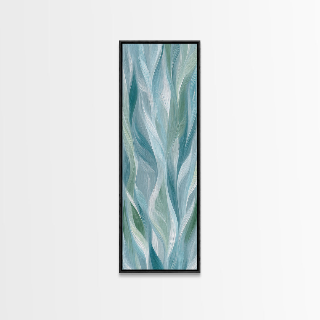 Abstract Water Ripple Pattern Canvas Print, Dental Office Art, Dental Office Decor, Office Decor, Abstract Art, Calm, DOA-1x3-49