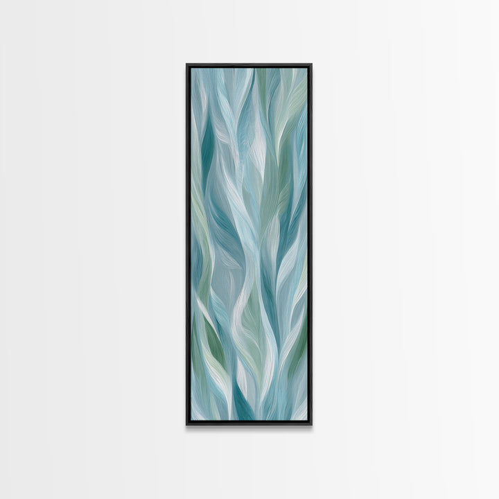Abstract Water Ripple Pattern Canvas Print, Dental Office Art, Dental Office Decor, Office Decor, Abstract Art, Calm, DOA-1x3-49
