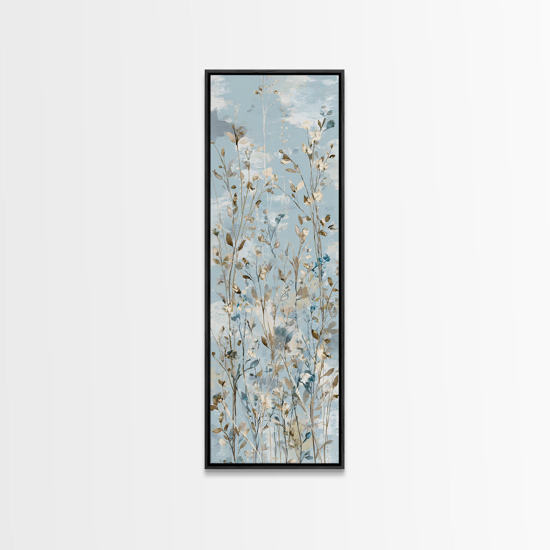 Happy Jungle Animals Framed Canvas Print, Dental Office Art, Dental Assistant, Office Decor, Fine Art, Calm, Gallery Decor, DOA-1x3-50
