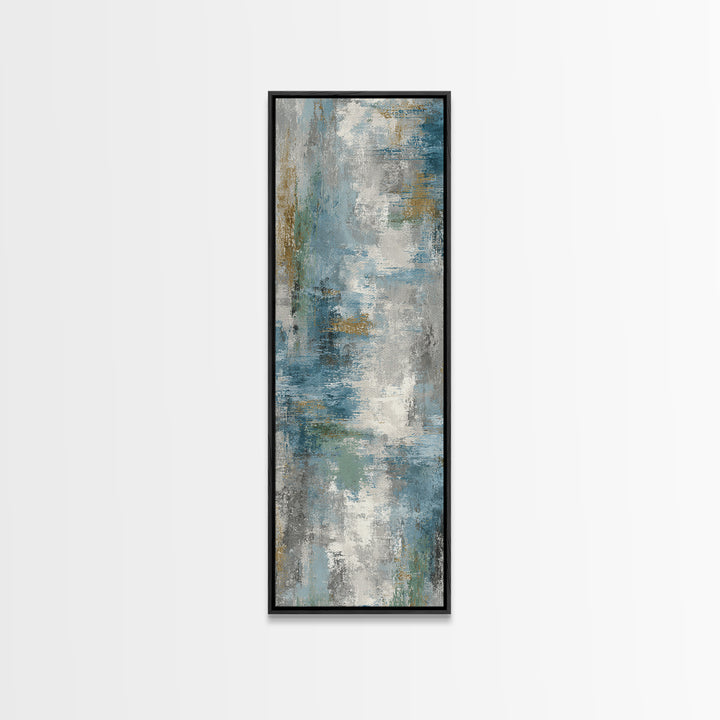 Minimal Line Faces Framed Canvas Print, Dental Office Art, Room Decor, Office Decor, Fine Art, Calm, Minimalist Wall Art, DOA-1x3-76