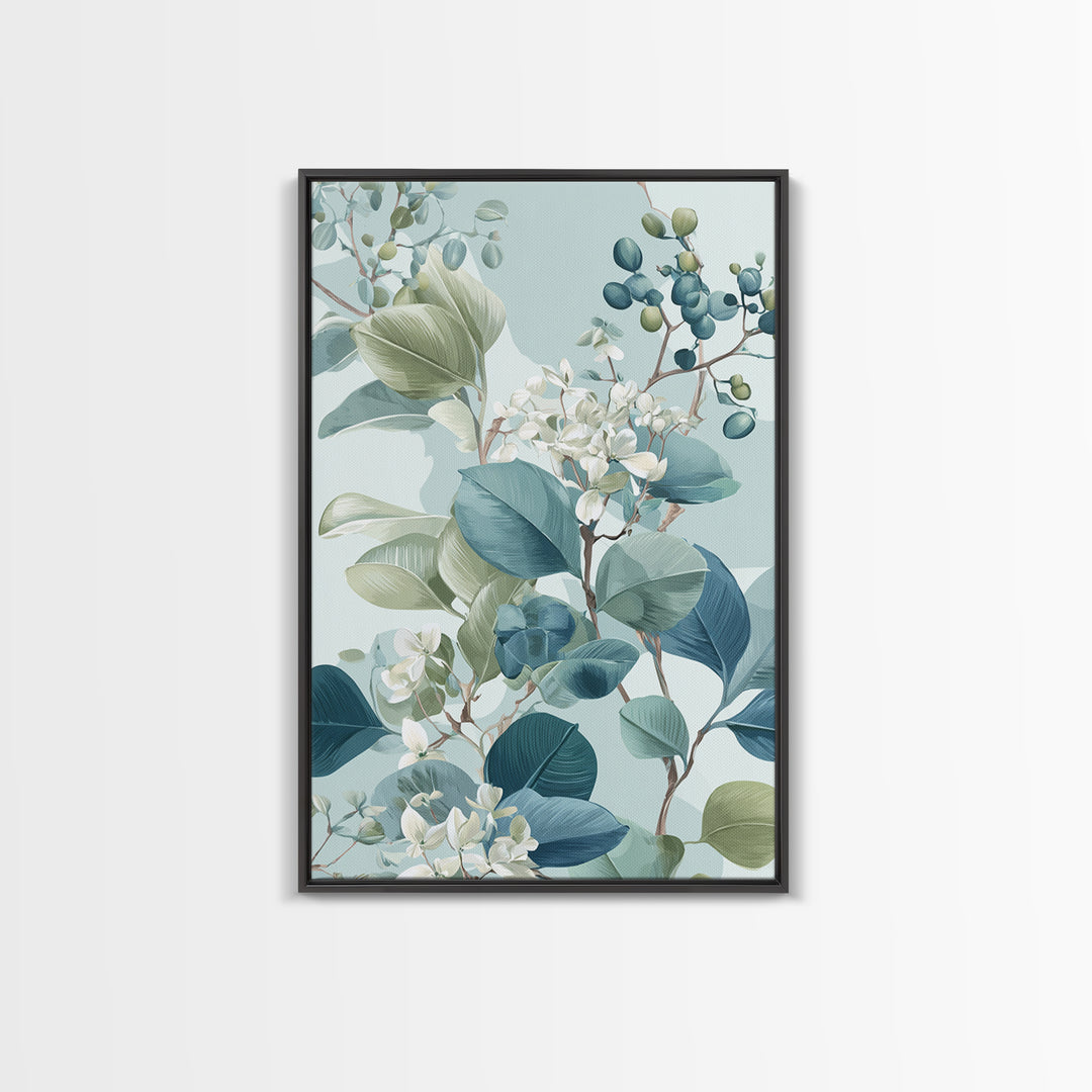 Cheerful Animal Dentist Themed Character Without Text Canvas Print, Dental Office Art, Neutral Decor, Office Decor, Calm, DOA-2x3-34