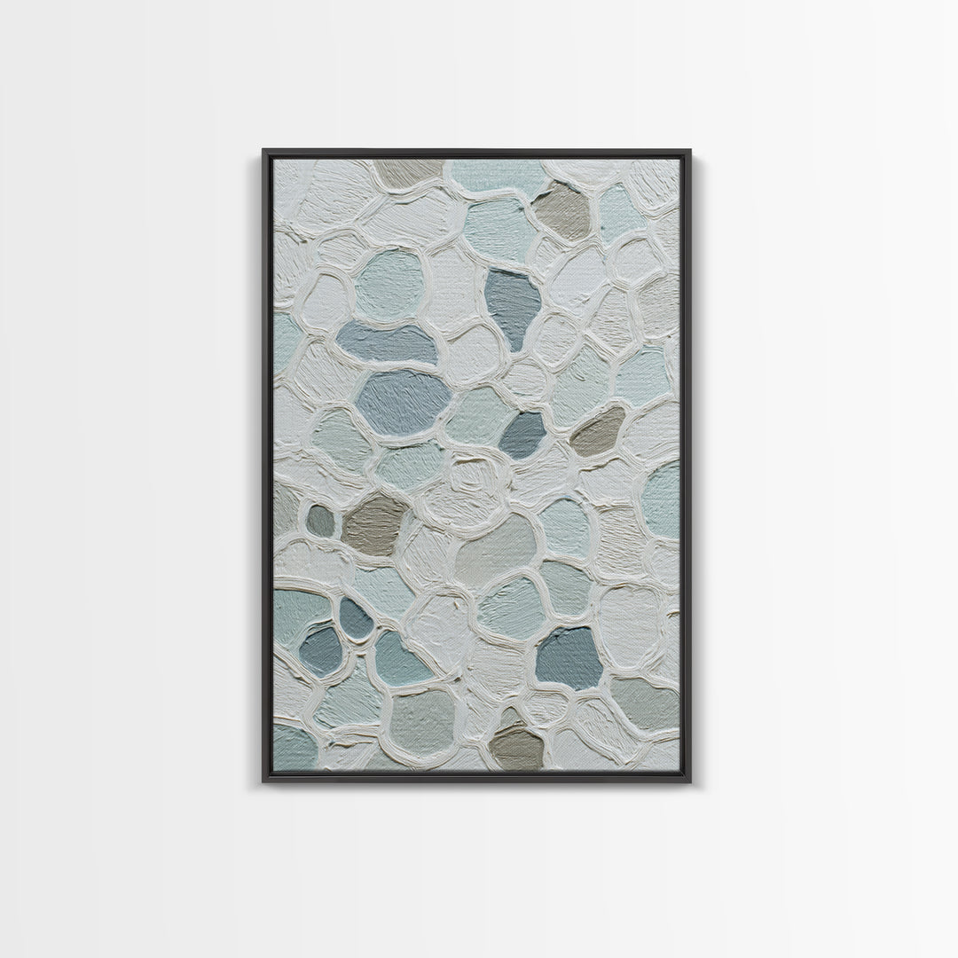 Clean Geometric Art Canvas Print, Dental Office Art, Medical Art, Office Decor, Abstract Art, Calm, Medical Office Art, DOA-2x3-40
