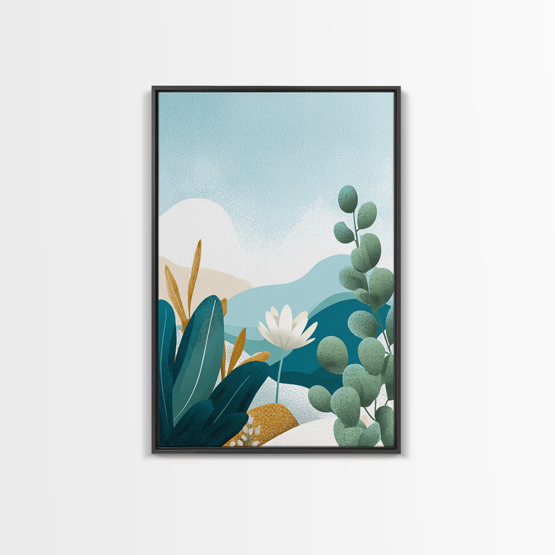 Cheerful Animal Dentist Themed Character Without Text Canvas Print, Dental Office Art, Luxury Decor, Office Decor, Calm, DOA-2x3-58
