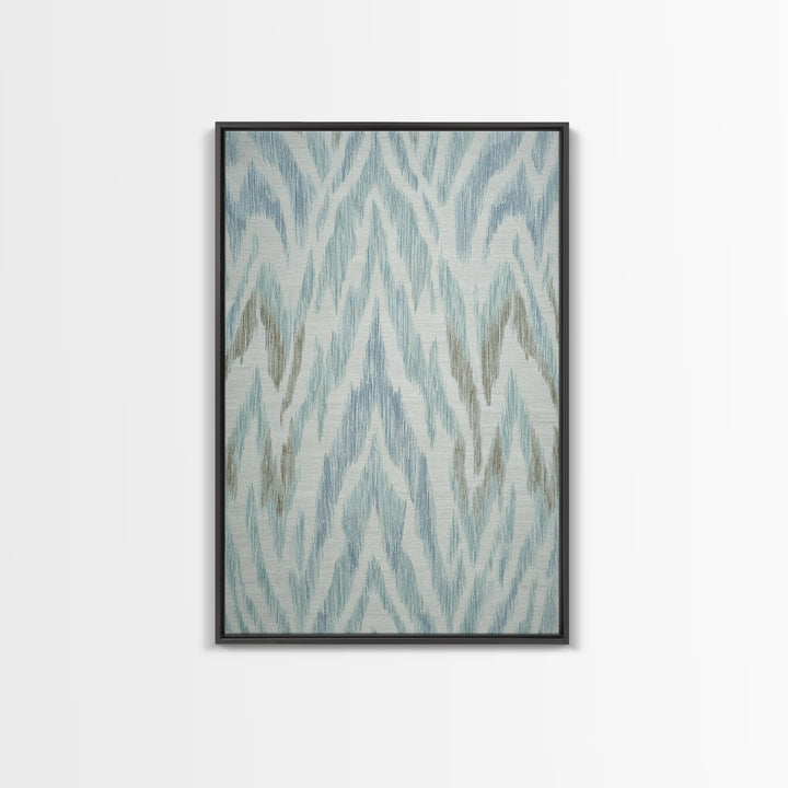 Abstract Water Ripple Pattern Framed Canvas Print, Dental Office Art, Room Decor, Office Decor, Abstract Art, Calm, DOA-2x3-93
