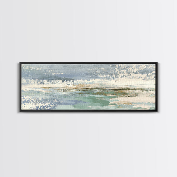 Minimal Smile Curve Abstract Canvas Print, Dental Office Art, Office Decor, Abstract Art, Calm, Medical Office Decor, DOA-3x1-21