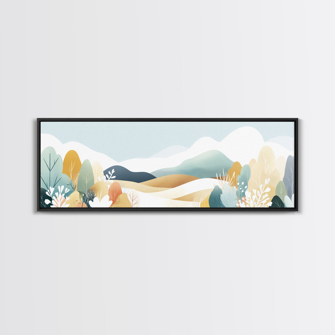 Cheerful Animal Dentist Themed Character Without Text Canvas Print, Dental Office Art, Digital Print, Office Decor, Calm, DOA-3x1-66