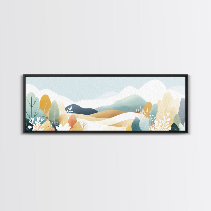 Cheerful Animal Dentist Themed Character Without Text Canvas Print, Dental Office Art, Digital Print, Office Decor, Calm, DOA-3x1-66