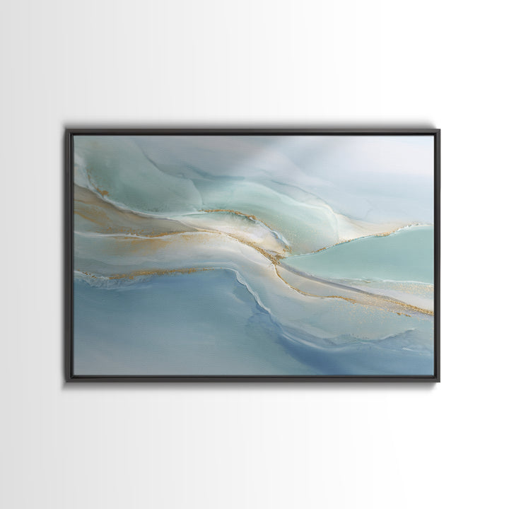 Minimal Smile Curve Abstract Canvas Print, Dental Office Art, Office Decor, Abstract Art, Calm, Medical Office Decor, DOA-3x2-33