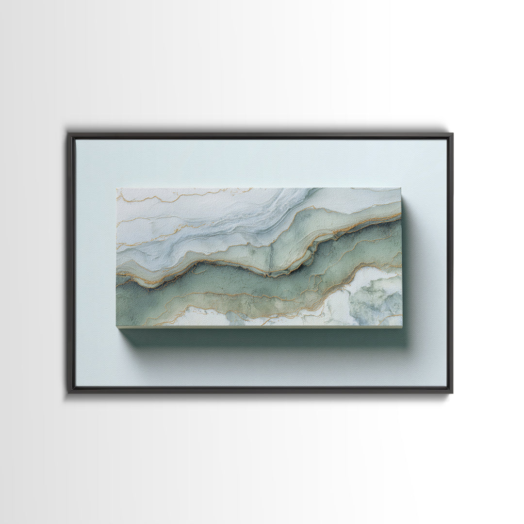 Clean Marble Texture Canvas Print, Dental Office Art, Gallery Decor, Office Decor, Oil Painting, Calm, Minimalist Decor, DOA-3x2-4