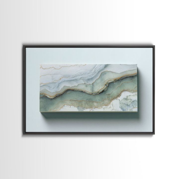 Clean Marble Texture Canvas Print, Dental Office Art, Gallery Decor, Office Decor, Oil Painting, Calm, Minimalist Decor, DOA-3x2-4